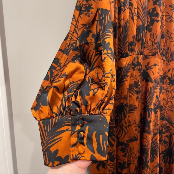 Target Future Collective Kahlana Women's Long Sleeve Mock Neck A-Line Dress, 4X - Picture 8 of 16